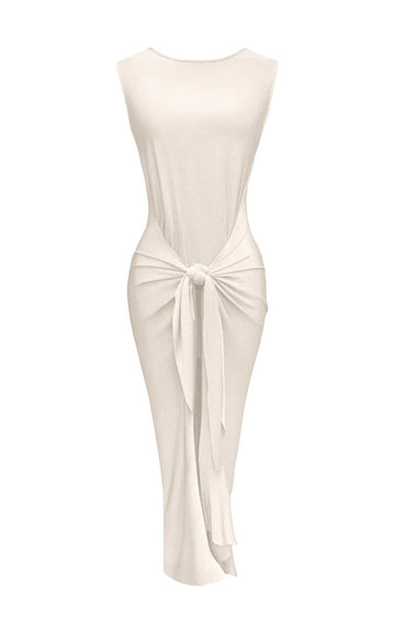 Vestido OBA marfil